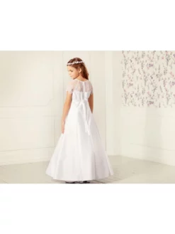 LILLY 08-1077-WH Robes De Communion -BEAUTIFUL BRIDE SHOP Ventes 08 1077 wh 3