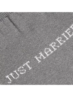 Carlo Lanza Just Married Chaussettes En Coton Gris -BEAUTIFUL BRIDE SHOP Ventes 100 269 3