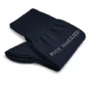 Carlo Lanza Just Married Chaussettes En Coton Bleu Foncé