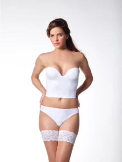 Poirier 206 Bustier Blanc -BEAUTIFUL BRIDE SHOP Ventes 206 002 2 1 1
