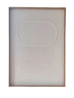 Ter Halle - Décoration Murale 3D De Style Japonais - Blanc