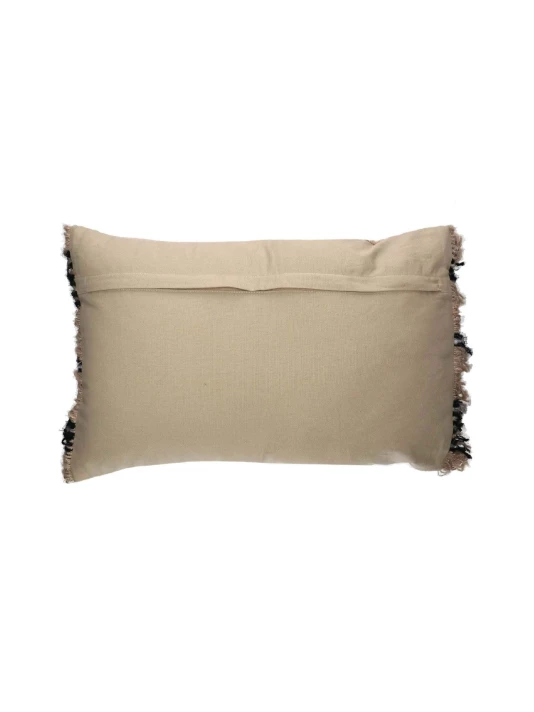 Pomax - RAIA - Coussin - Coton- Longueur 60 X Largeur 40 Cm - Beige 2 Pomax - RAIA - Coussin - Coton- Longueur 60 X Largeur 40 Cm - Beige – Image 2