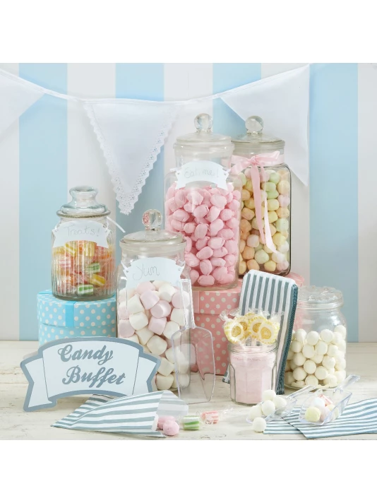 Ginger Ray VL-217 Vintage Lace Kit De Buffet De Bonbons 1 Ginger Ray VL-217 Vintage Lace Kit De Buffet De Bonbons