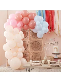 Ginger Ray HAP-100 Happy Everything Muted Pastels Arche De Ballons