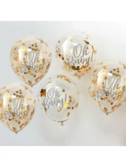 Ginger Ray OB-108 Oh Baby Ballons De Confettis