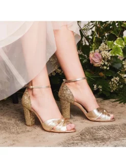 Rachel Simpson Candyfloss Or Chaussures De Mariée -BEAUTIFUL BRIDE SHOP Ventes 6 2400x