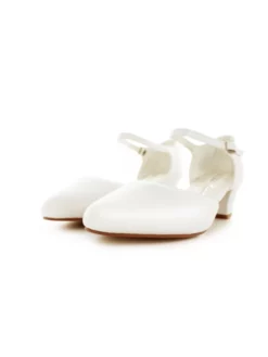 White Lady 850 Offwhite Cuir Chaussure Mariage -BEAUTIFUL BRIDE SHOP Ventes 850 offwhite d 3