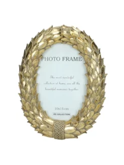 Kersten - Cadre Photo Doré - Ovale - 10x15cm