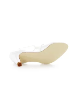 White Lady 877 Ivoire Chaussure Mariage -BEAUTIFUL BRIDE SHOP Ventes 877 einf satin ivory 07