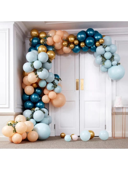 Ginger Ray BA-318 Balloon Arch Vert Et Or Chromé Arche De Ballons 1 Ginger Ray BA-318 Balloon Arch Vert Et Or Chromé Arche De Ballons