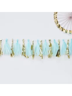 Ginger Ray OB-118 Oh Baby Guirlande Bleue