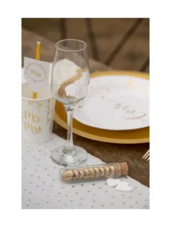 Tubes En Verre Avec Liège Just Married (10cm) -BEAUTIFUL BRIDE SHOP Ventes 98 6329 1