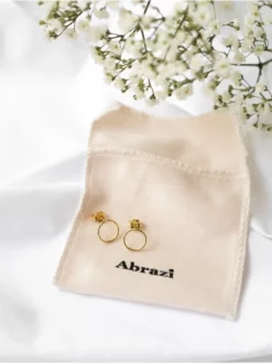 Abrazi Liv Boucle D'Oreille Or -BEAUTIFUL BRIDE SHOP Ventes ab o4 or gold 3