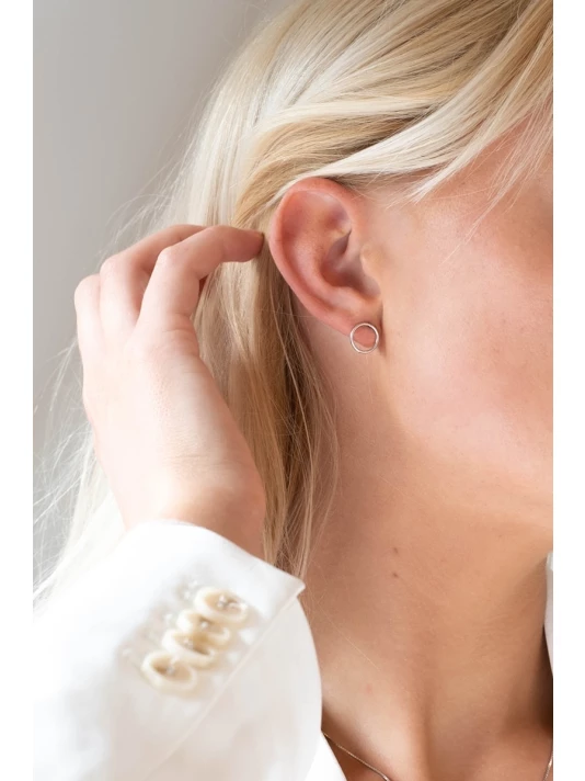 Abrazi Liv Boucle D'Oreille Argent 2 Abrazi Liv Boucle D'Oreille Argent – Image 2