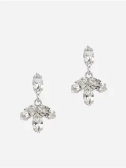 Abrazi Kylie Swarovski Boucle D'Oreille Argent