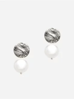 Abrazi Olga Perle Boucle D'Oreille Argent