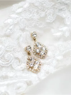 Abrazi Adele Boucle D'Oreille Or -BEAUTIFUL BRIDE SHOP Ventes ab o5 rnd skt gold 4