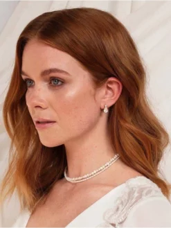 Abrazi Soraya Boucle D'Oreille Or -BEAUTIFUL BRIDE SHOP Ventes ab o5 sok gold 3