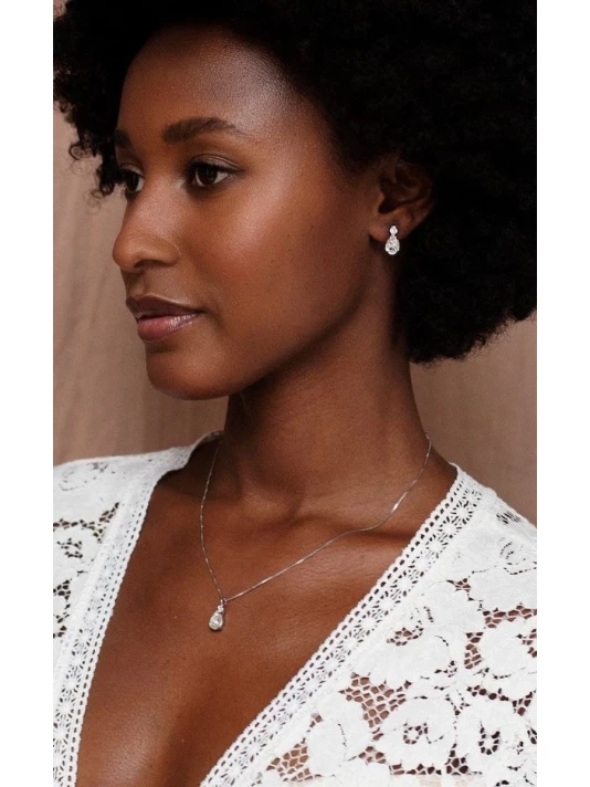 Abrazi Soraya Boucle D'Oreille Argent 2 Abrazi Soraya Boucle D'Oreille Argent – Image 2