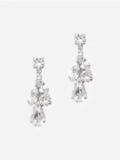 Abrazi Zoe Swarovski Boucle D'Oreille Argent