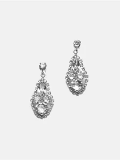 Abrazi Adele Swarovski Boucle D'Oreille Argent