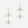 Abrazi Notch Swarovski Boucle D'Oreille Or