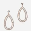 Abrazi Grace Swarovski Boucle D'Oreille Rose