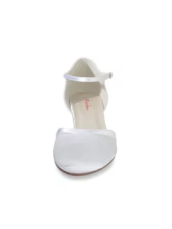 Rainbow Club Anika Blanc Chaussures De Mariée -BEAUTIFUL BRIDE SHOP Ventes anika white satin 3