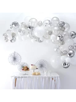 Ballon Arche Argenté BA-302 | Ginger Ray