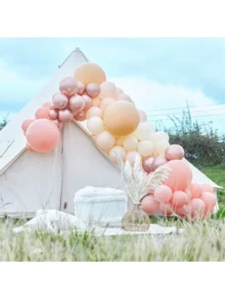 Ginger Ray BA-317 Balloon Arch Luxe Peach Arche De Ballons