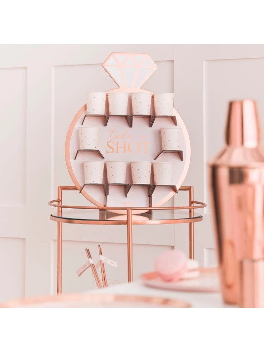 Ginger Ray HN-814 Blush Hen Shot Mur 1 Ginger Ray HN-814 Blush Hen Shot Mur