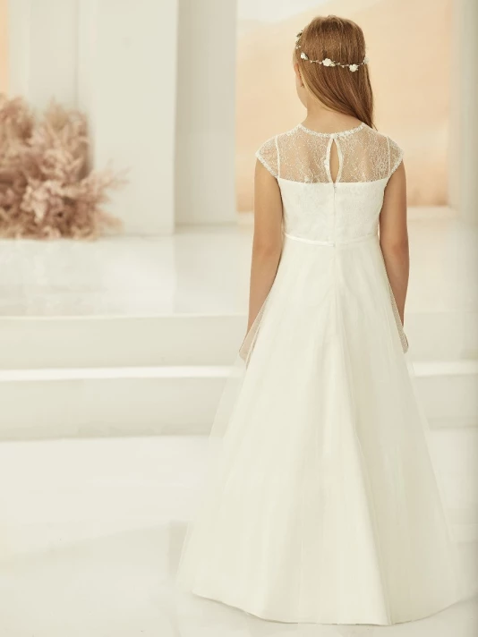 Bianco Evento ME 2200 Robe De Communion 2 Bianco Evento ME 2200 Robe De Communion – Image 2