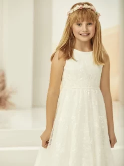 Bianco Evento ME 2300 Robe De Communion -BEAUTIFUL BRIDE SHOP Ventes be.20.lb 3924up 1