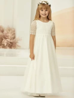 Bianco Evento ME 2400 Robe De Communion -BEAUTIFUL BRIDE SHOP Ventes be.20.lb 4003up 1