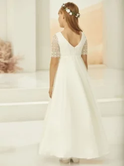 Bianco Evento ME 2400 Robe De Communion -BEAUTIFUL BRIDE SHOP Ventes be.20.lb 4047p 1