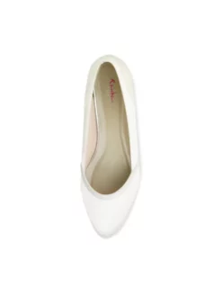 Rainbow Club Belina Chaussures De Mariée -BEAUTIFUL BRIDE SHOP Ventes belina ivory satin ivory fine glitter 4