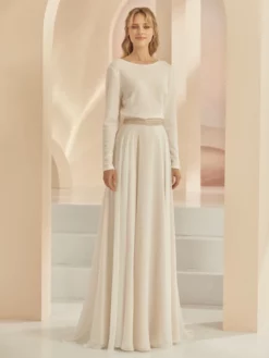 Bianco Evento Kalliope Jupe Champagne