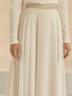 Bianco Evento Kalliope Jupe Champagne -BEAUTIFUL BRIDE SHOP Ventes bianco evento kalliope skirt champaign 5