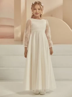 Bianco Evento ME3000 Robe De Communion -BEAUTIFUL BRIDE SHOP Ventes bianco evento me3000 communion dress 1