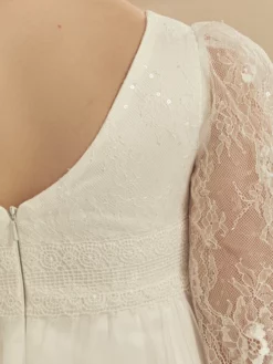 Bianco Evento ME3000 Robe De Communion -BEAUTIFUL BRIDE SHOP Ventes bianco evento me3000 communion dress 5