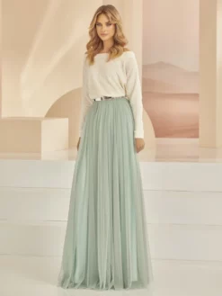 Bianco Evento Passion Jupe Mint