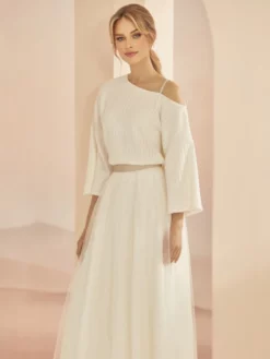 Bianco Evento Passion Jupe Rose -BEAUTIFUL BRIDE SHOP Ventes bianco evento passion skirt pink 3
