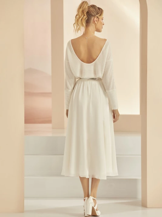 Bianco Evento Silva Jupe 3 Bianco Evento Silva Jupe – Image 3