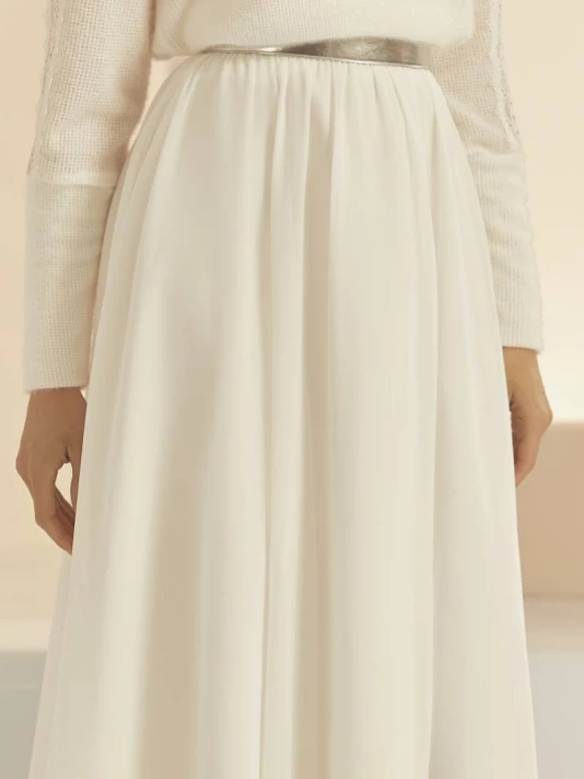 Bianco Evento Silva Jupe 5 Bianco Evento Silva Jupe – Image 5