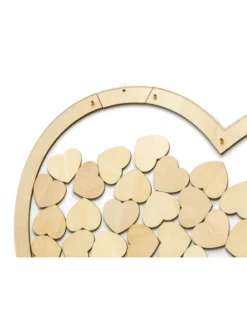 Livre D'or En Bois De Coeur -BEAUTIFUL BRIDE SHOP Ventes big kg2 02 s