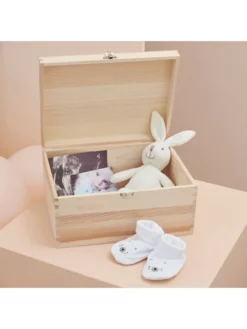 Ginger Ray BL-118 Floral Baby Shower Memory Box