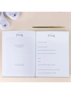 Ginger Ray BL-124 Floral Baby Shower Journal -BEAUTIFUL BRIDE SHOP Ventes bl 124 my first years journal v3 min