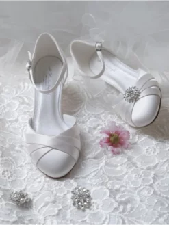 G. Westerleigh Blanca Chaussure De Mariage Ivoire -BEAUTIFUL BRIDE SHOP Ventes blanca 5