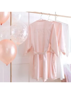 Ginger Ray HN-829 Blush Hen Kimono Rose