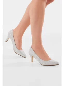 Rainbow Club Brooke Argent Chaussures De Mariée -BEAUTIFUL BRIDE SHOP Ventes brooke silver metallic